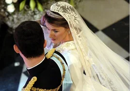 El vestido de novia de la Reina Letizia 20 años después