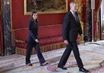 Las bailarinas respetuosas que la Reina Letizia ha estrenado para recibir a Zelenski
