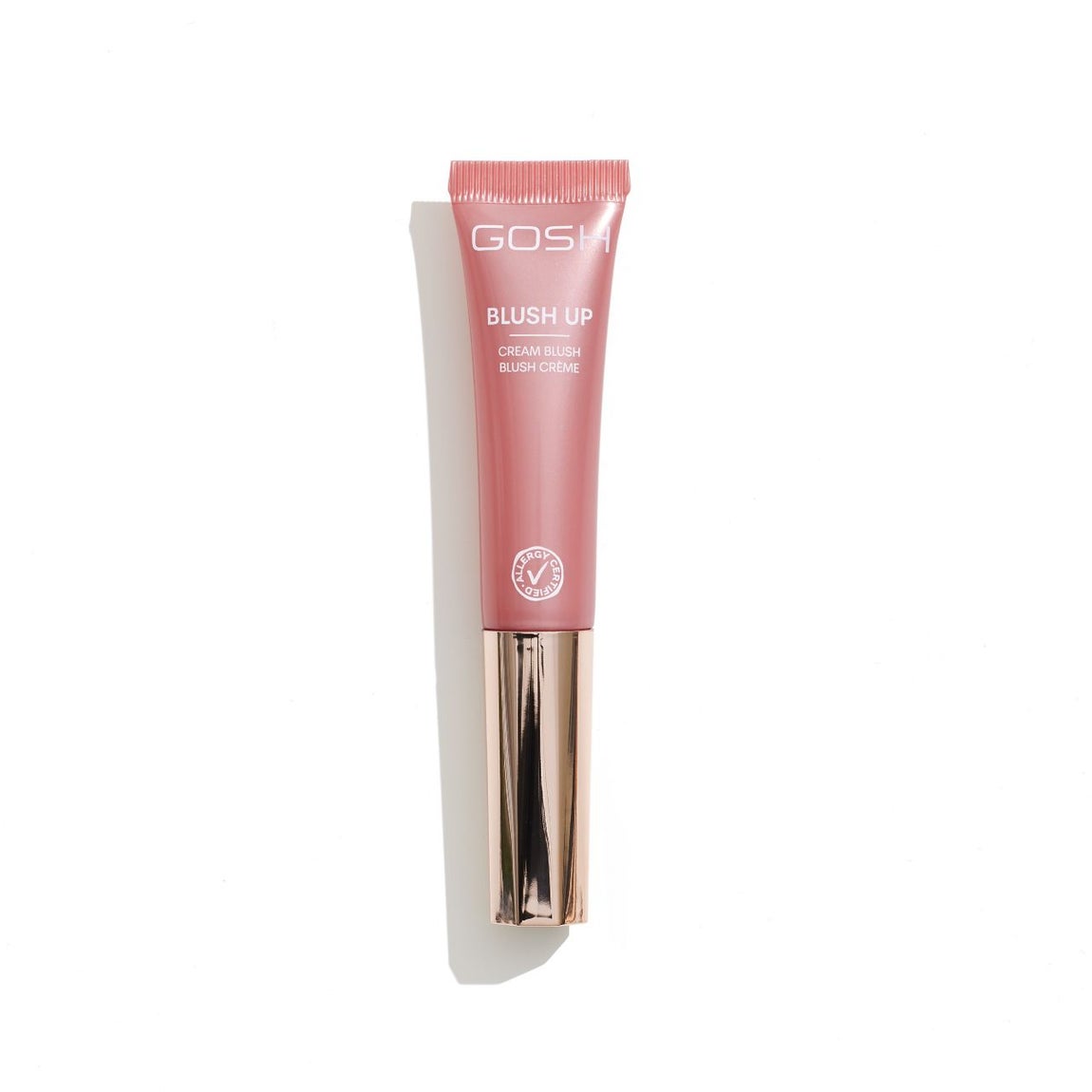 Colorete Blush Up de Gosh (13,99 euros). Este colorete en crema está diseñado para adaptarse a todos los tonos de piel y, además, aporta un color fresco a las mejillas que destaca por su acabado nacarado. Su fórmula no pegajosa se fusiona perfectamente con la piel, para un rubor natural y de larga duración.