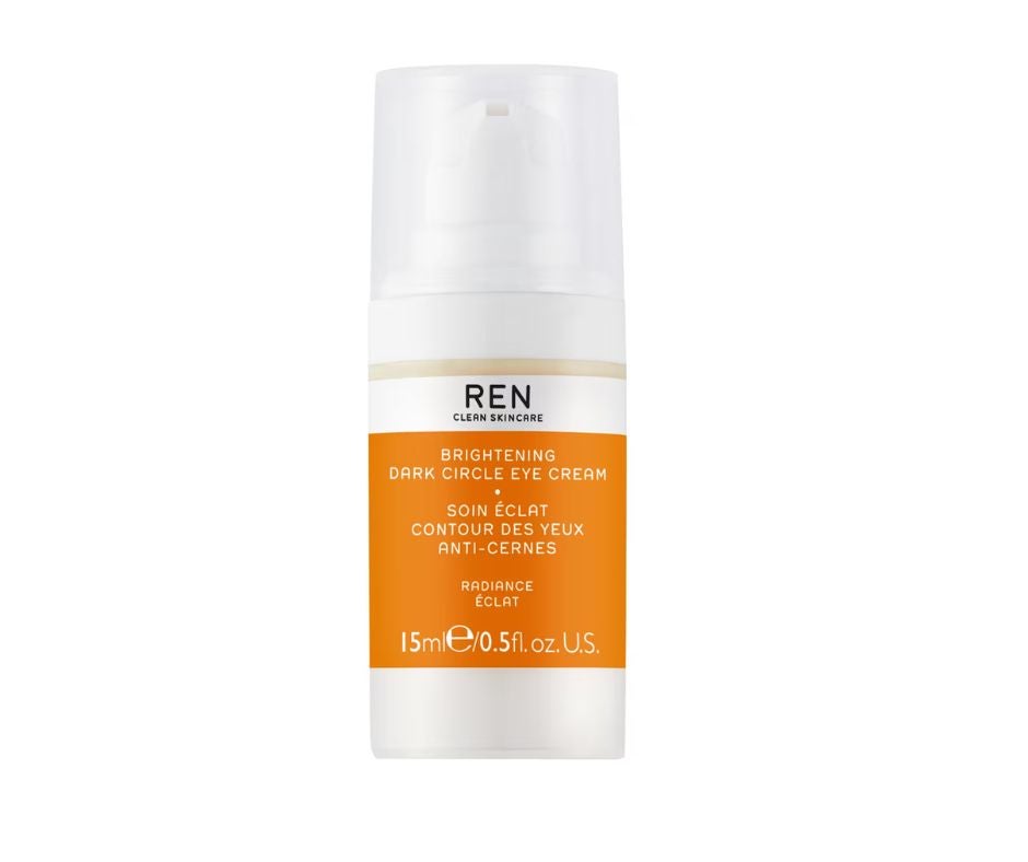 Crema para el contorno de ojos The Radiant Eye Contour de Ren Clean Skincare: de 50,99 a 29 euros (solo en Sephora). Hidrata, ilumina y reduce las ojeras gracias a una potente combinación de activos naturales. 