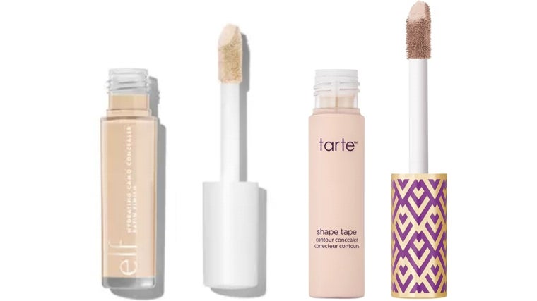 Elf Hydrating Camo Concealer (7 euros), el dupe del corrector Shape Tape de Tarte (31 euros).