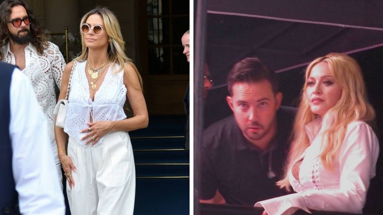 Heidi Klum y su novio, el músico Tom Kaulitz, en París y Madonna, en el Festival LadyLand que se ha celebrado en Brooklyn