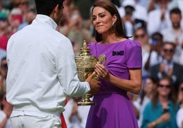 El mensaje tras el vestido con el que Kate Middleton volvió a Wimbledon