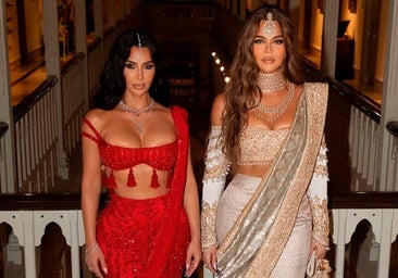 De Kim Kardashian a Priyanka Chopra: los looks más excéntricos de la boda de Ambani y Radhika Merchant