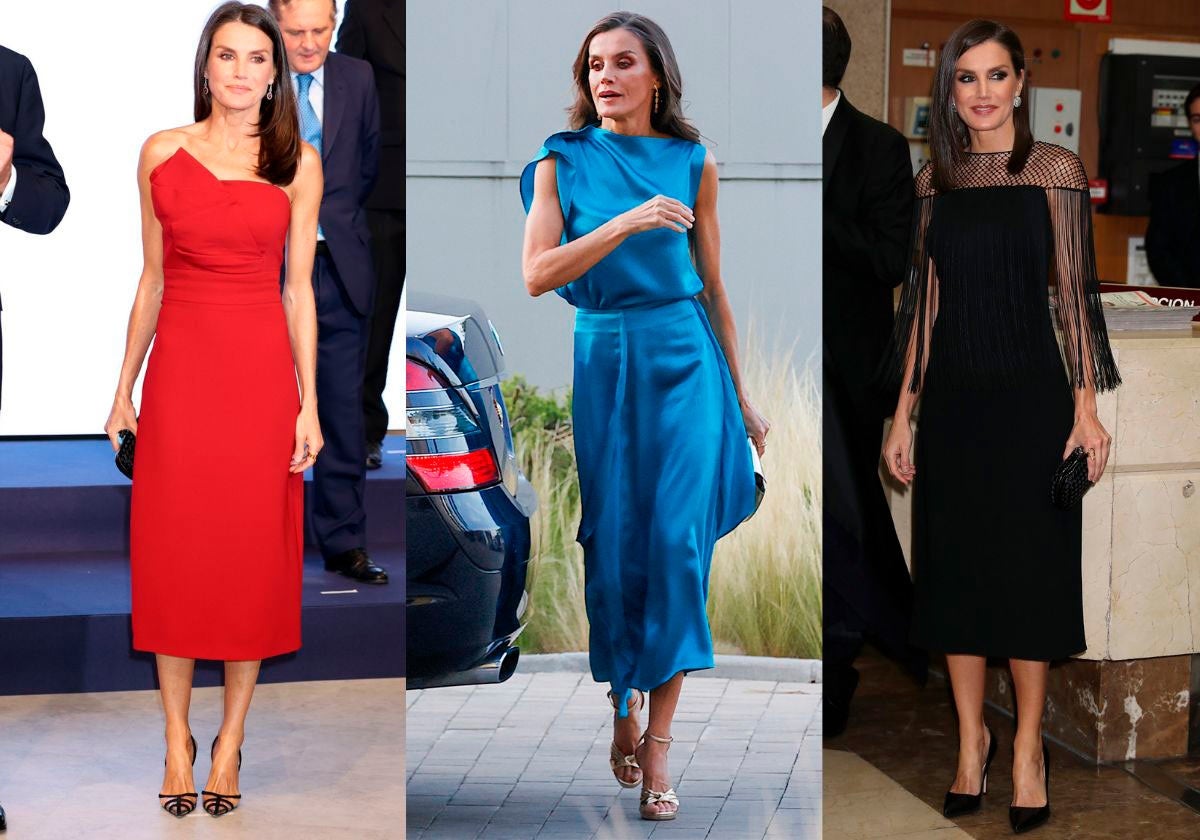 La Reina Letizia siempre arriesga con sus looks en los Premios Cavia.