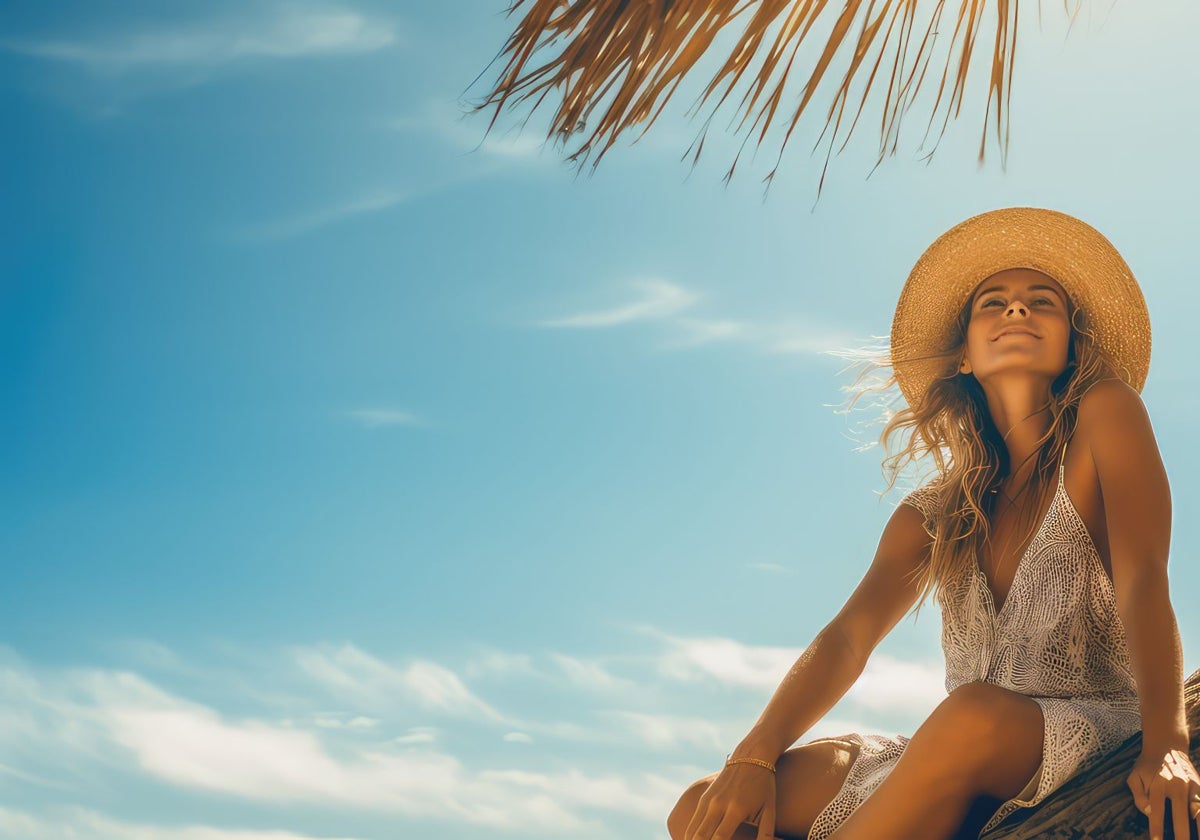 Tomar el sol en exceso envejece la piel, porque el colágeno se degrada más rápidamente.