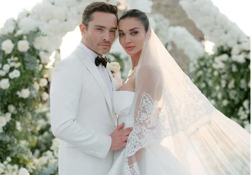 Los cinco vestidos de novia de Amy Jackson en su boda con Ed Westwick