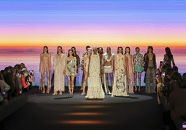 MBFWMadrid primavera/verano 2025: Odette Álvarez rinde homenaje a Cantabria con una colección muy femenina