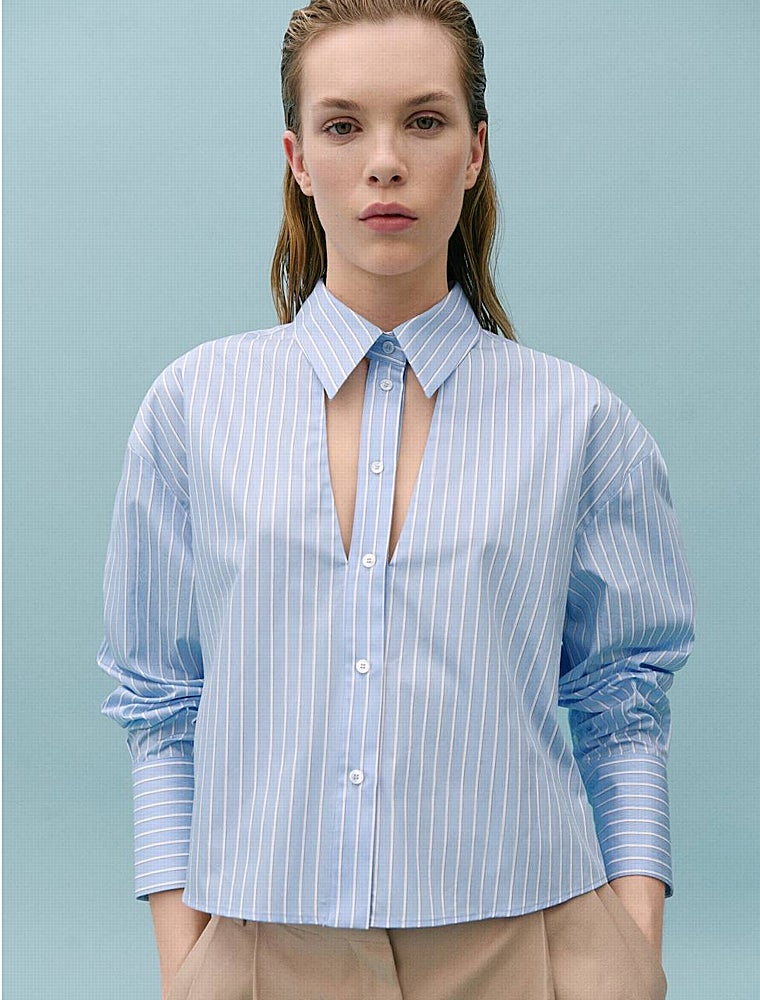 La camisa de Mango que ha llevado la Reina Letizia.