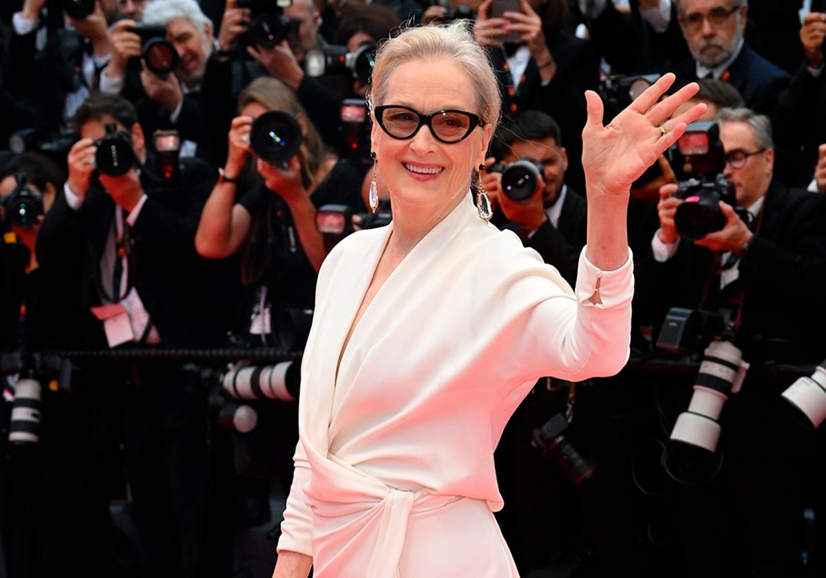 Meryl Streep, una de las mujeres más estilosas de la actualidad con 75 años.