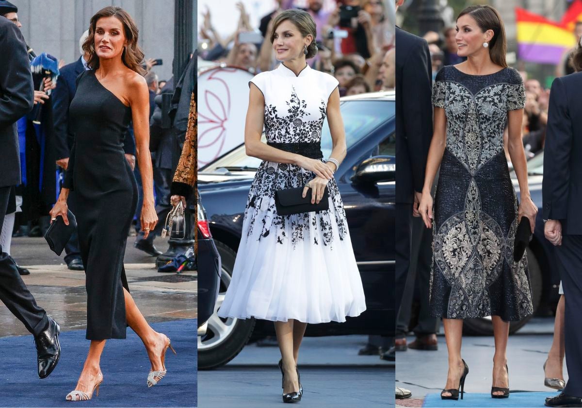 Todos los vestidos de la Reina Letizia en los Premios Princesa de Asturias