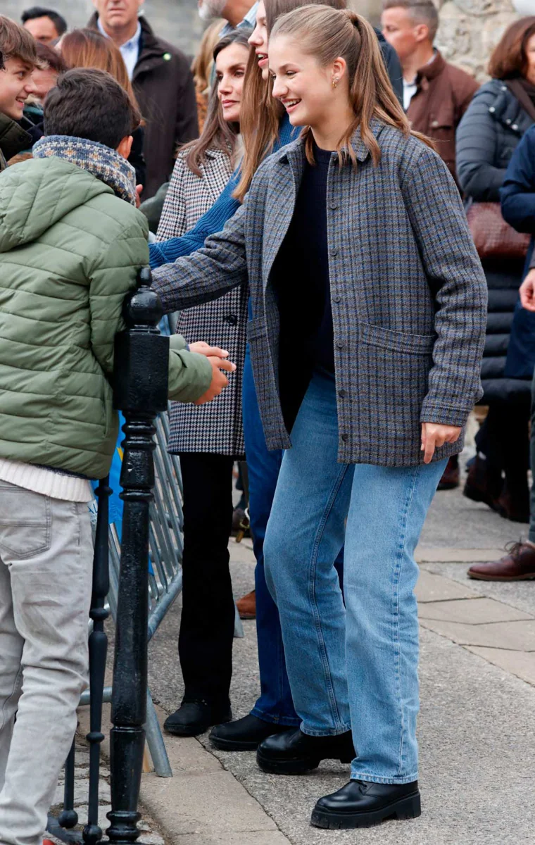 Princess Leonor also exudes style with informal and 'casual' looks.