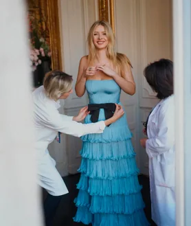 Secondary image 2 - Apple Martin at the 2024 Debutante Ball with her family.