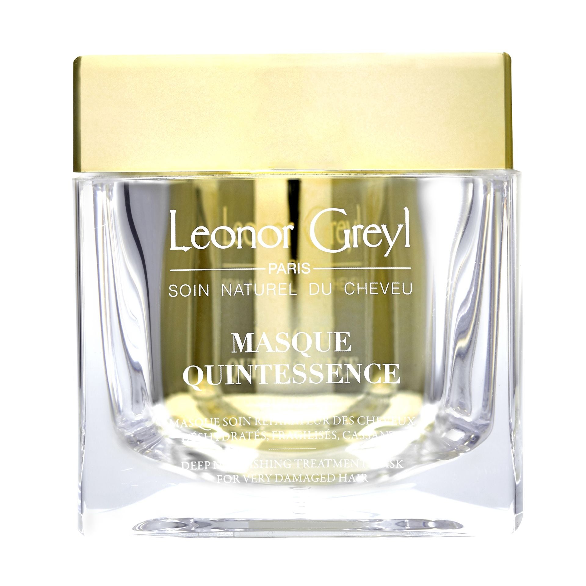 Masque Quintessence de Leonor Greyl (110,92 euros). Una mascarilla capilar de tratamiento profundo y ultra nutriente a base de aceites exóticos tan potentes que reparan al instante los cabellos más secos y dañados.