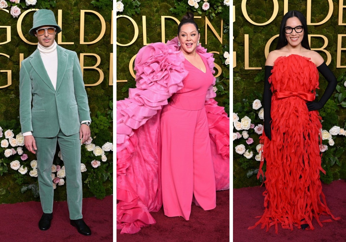 Jeremy Strong, Melissa McCarthy y Ali Wong fueron algunos de los famosos que no acertaron con su look.