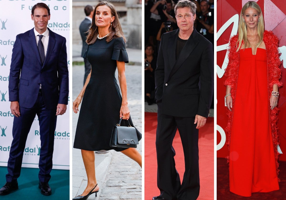 Rafa Nadal, la Reina Letizia, Brad Pitt y Gwyneth Paltrow, entre otros famosos, inspiran las ideas para regalar en San Valentín.