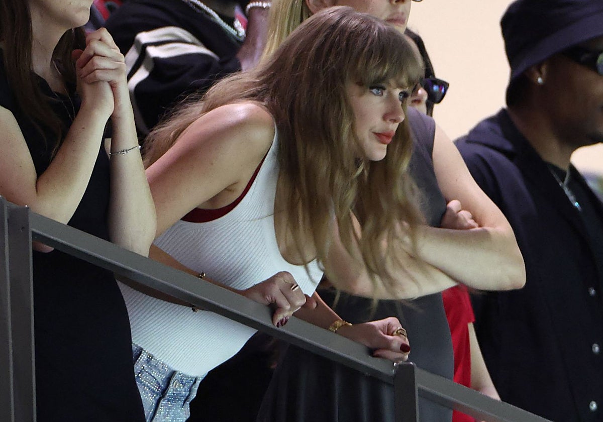 Taylor Swift en la final de la Super Bowl 2025