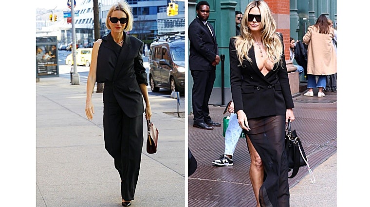 Naomi Watts le da, sin saberlo, un buen repaso estilístico a Heidi Klum