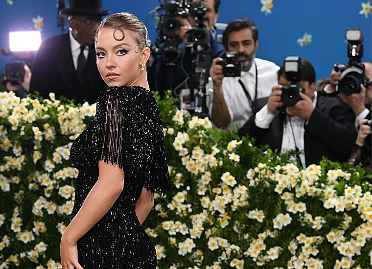 Sydney Sweeney en la gala Met.