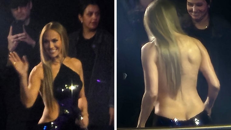 The most sexy dress of JLo on the Amas.