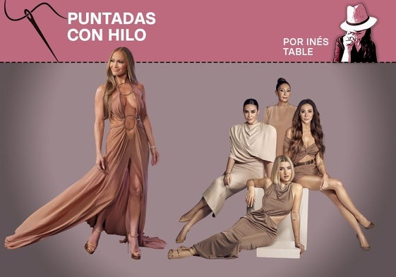 Hasta el gorro del nudismo ilustrado de JLO y de las Kardashian ¡Olé por las Berrocal!
