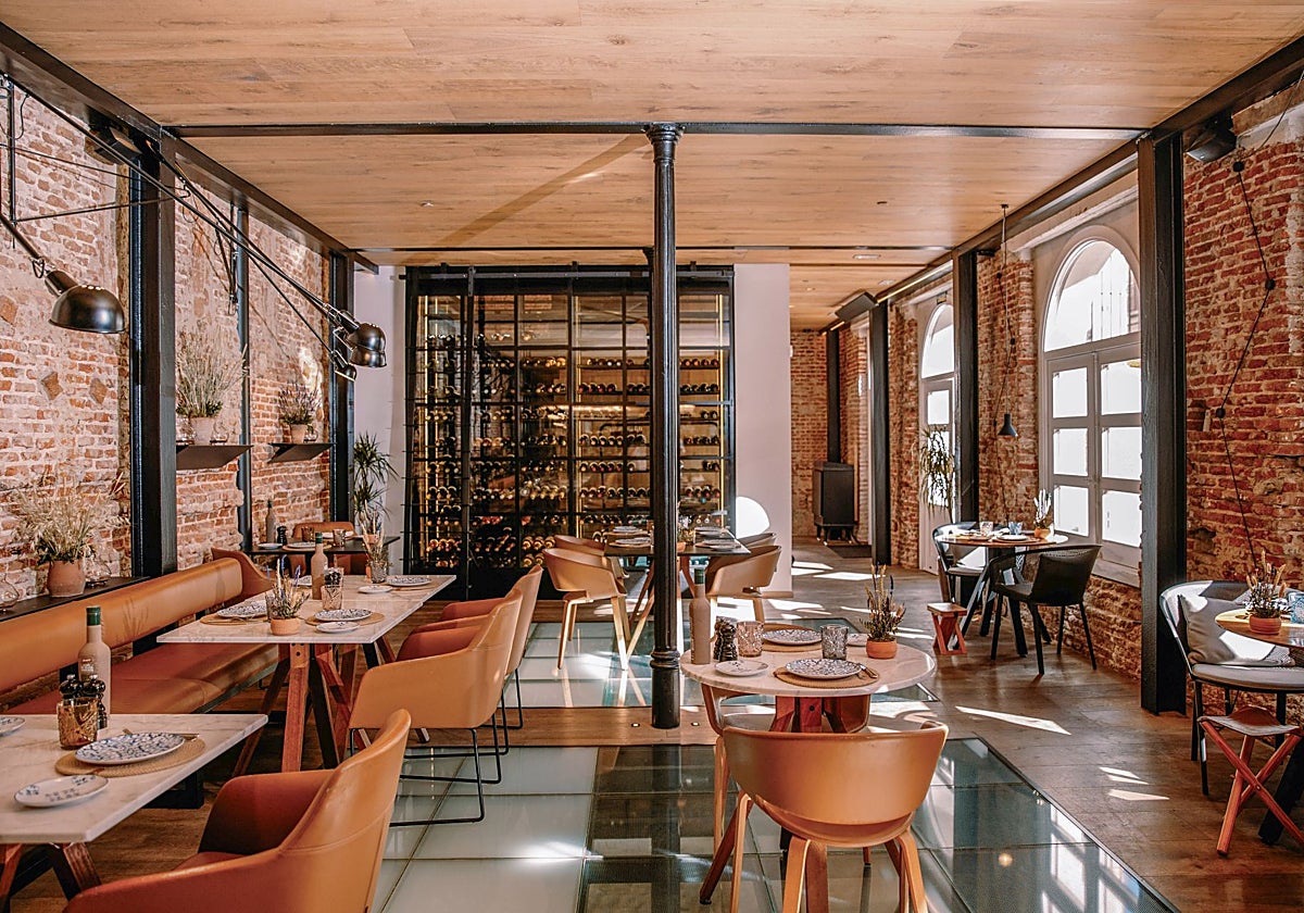 Zona de restaurante en el hotel Palacio de los Duques Gran Meliá