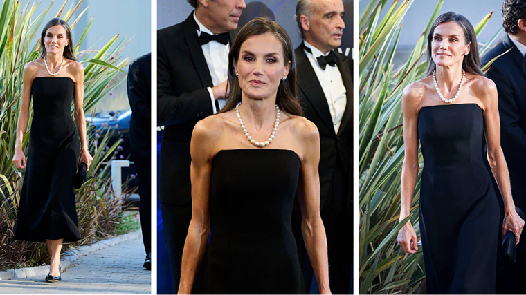 La Reina Letizia en los Premios Cavia de este año