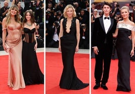 Cate Blanchett, con vestido repetido, Heidi Klum y su hija, y Nicolás de Dinamarca, protagonistas de la primera alfombra roja del Festival de Venecia