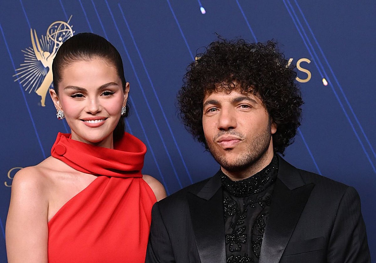 Selena Gomez y Benny Blanco.