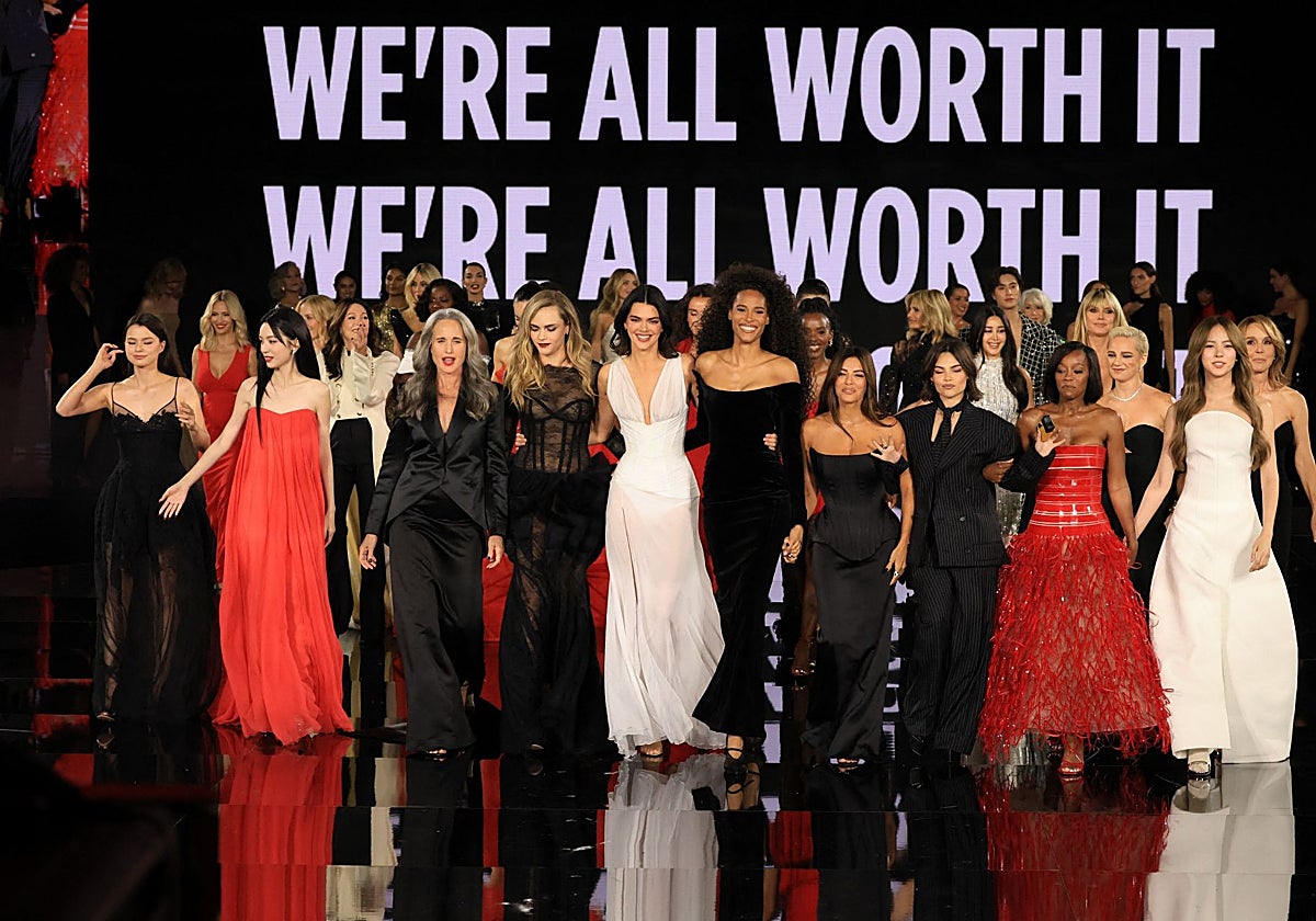 Desfile de L'Oréal Paris.
