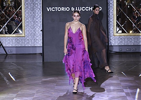 Imagen secundaria 1 - Con el desfile de Victorio &amp; Lucchino y la entrega de los Premios Flamenco en la Piel arranca SIMOF Madrid 2025