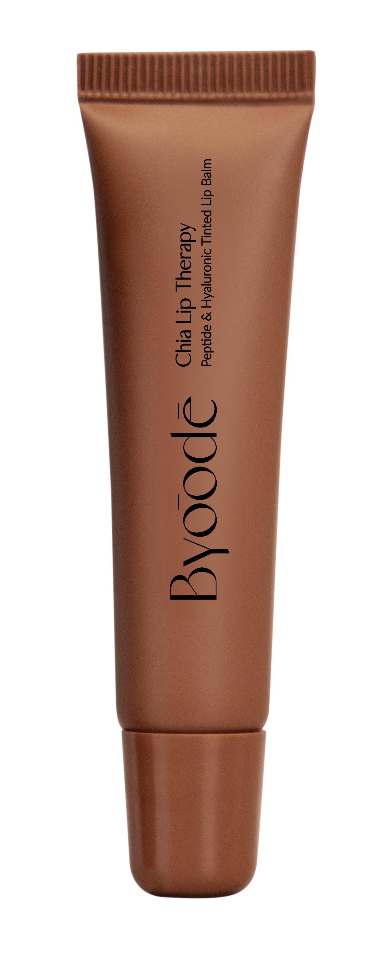 Chia Lip Therapy de Byoode (29 euros). Bálsamo labial de textura cremosa, con acabado luminoso y natural. Entre sus ingredientes destacan el ácido hialurónico, gran hidratante, péptidos, que suavizan las finas líneas y estimulan la producción de colágeno, ceramida que evitan la deshidratación, y otros como manteca de karité, aceite de ricino y aceite de jojoba, así como superalimentos como la chía y el aceite de brócoli. También se puede usar como mascarilla de noche.