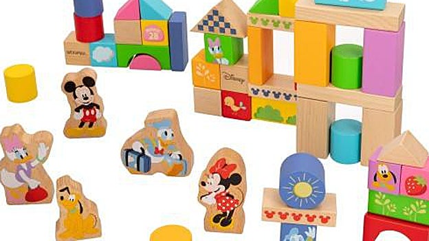 Bloques de madera de Womax (Color Baby)