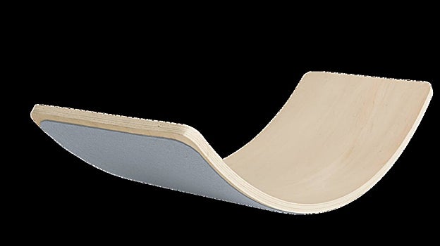 La tabla curva es ideal para empezar a hacer «ejercicio»