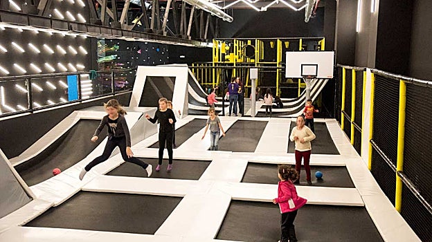 El soft play & jumping son de las actividades preferidas de los niños