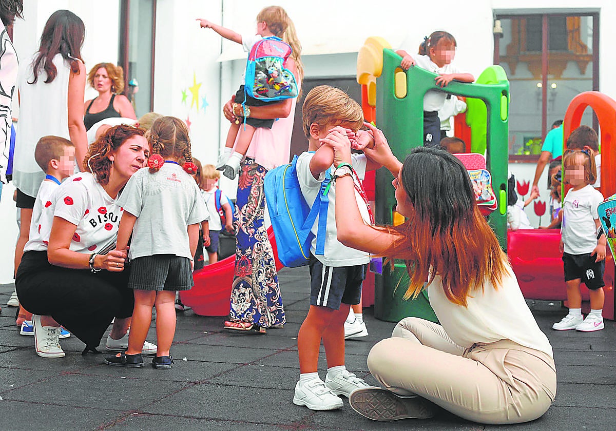 Tanto niños como padres y madres comienzan una nueva etapa