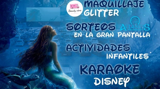 Además de ver la película, habrá Karaoke, sorteos, maquilladores...