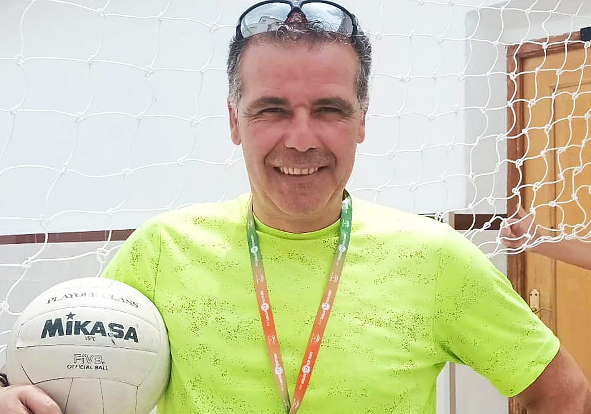 Diego Ortega es profesor de Educación Física en el Colegio Safa de la Milagrosa en Baena (Córdoba)