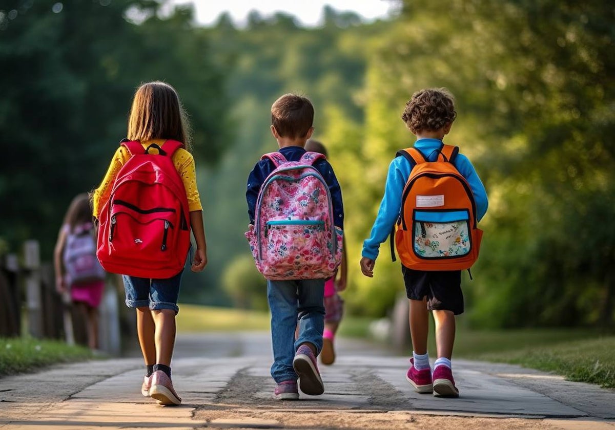 La beneficiosa relación entre ir andando al colegio y el descanso nocturno