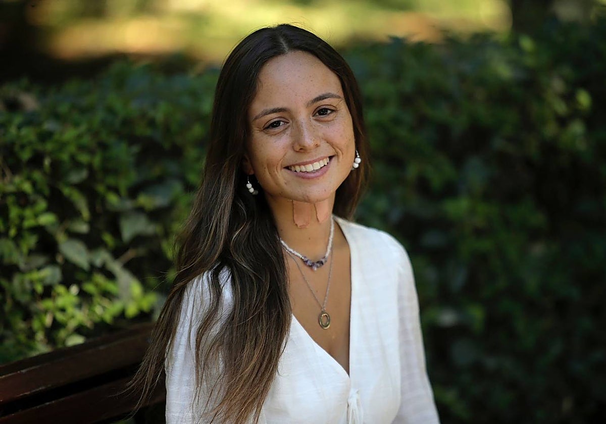 Núria Jordá, paciente con disfagia