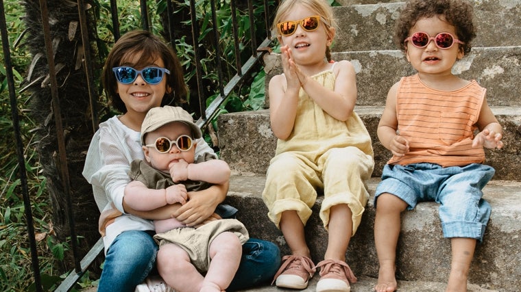 La montura de las gafas debe ser ligera y flexible