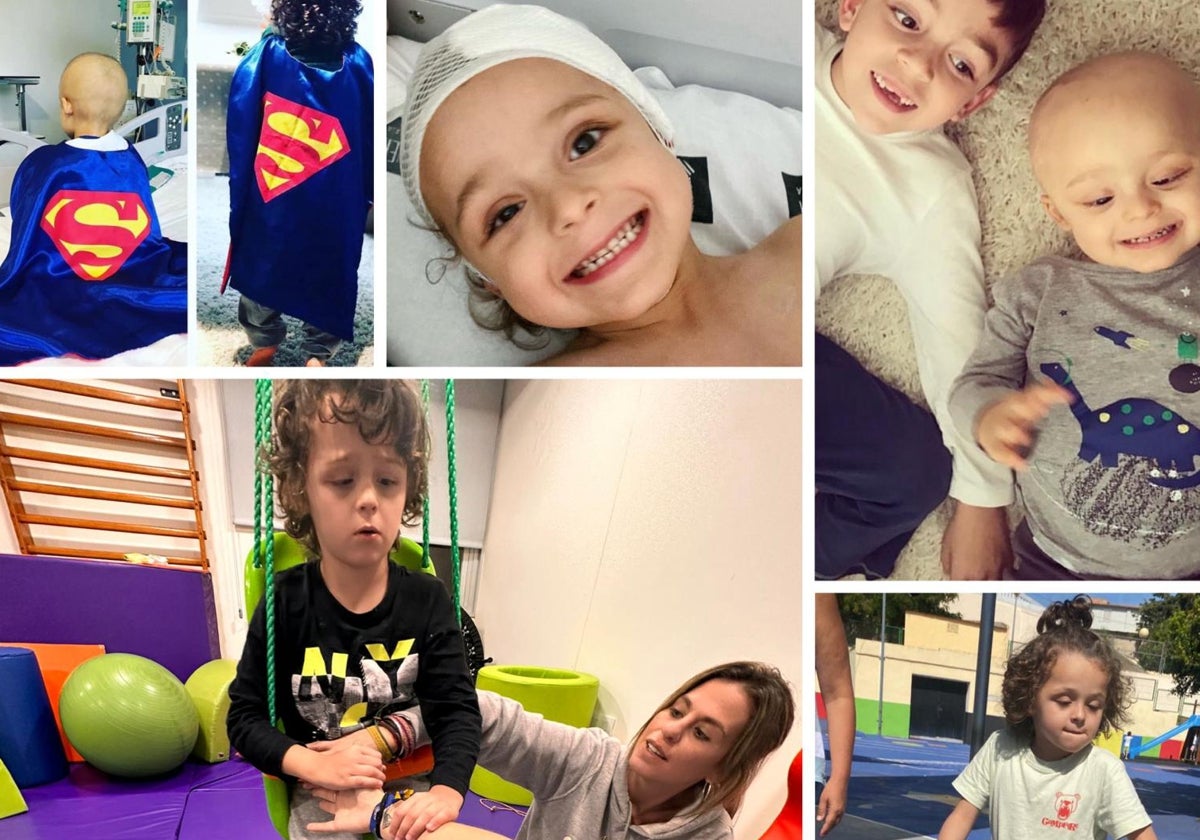 El pequeño Mateo en su lucha contra el cáncer desde los tres meses de vida