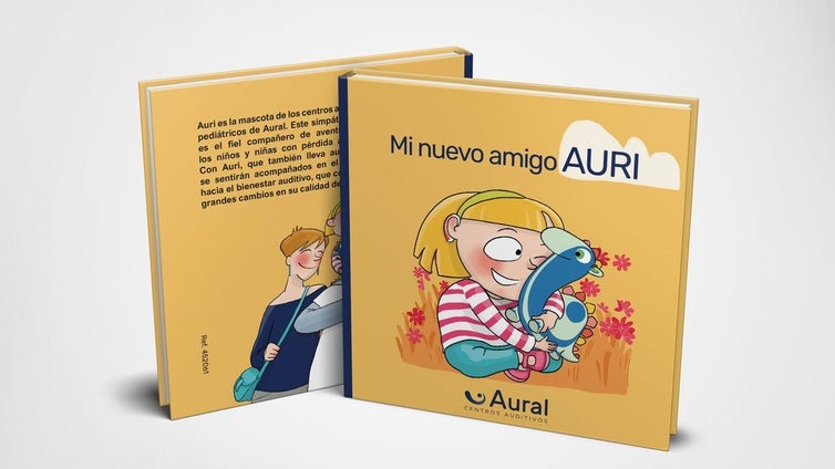 Auri, la mascota que acompaña el proceso de adaptación frente a la pérdida auditiva infantil
