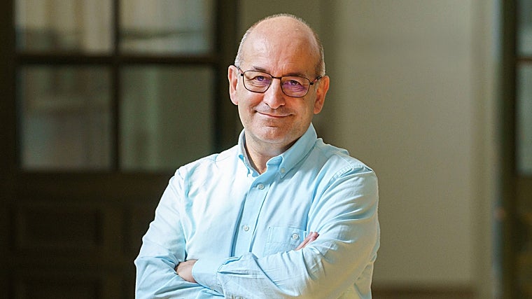 En la imagen, Andoni Eguiluz