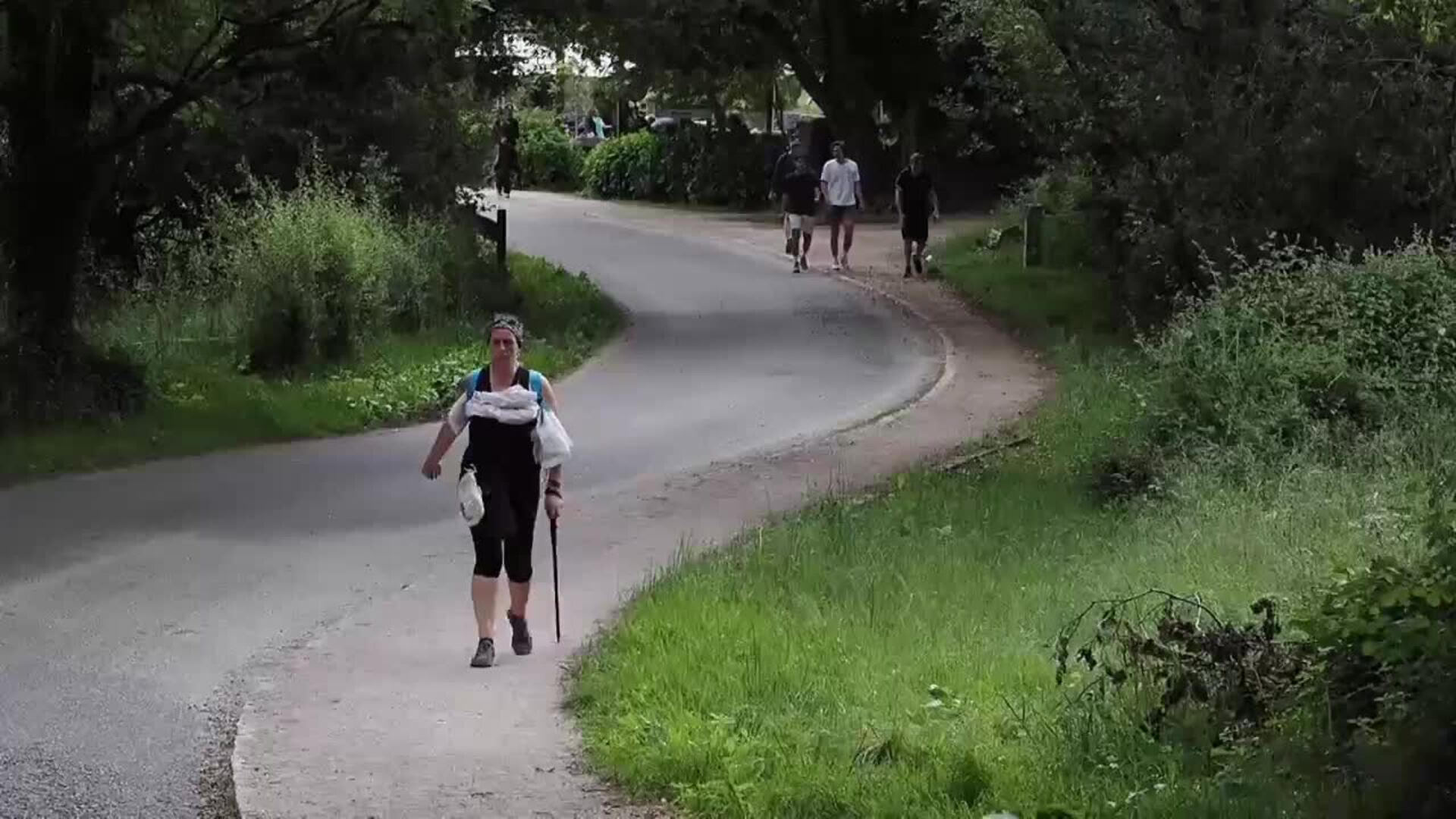 Mariano Rajoy, un peregrino camino de Santiago