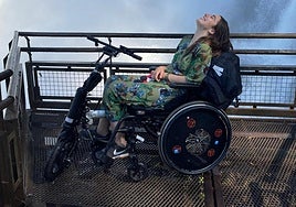 Berta, la médico que quedó tetrapléjica por una mala zambullida en la piscina