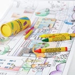 Imagen - Libro Colorear con Lápices de Colores, Ceras de Colores y Pegatinas