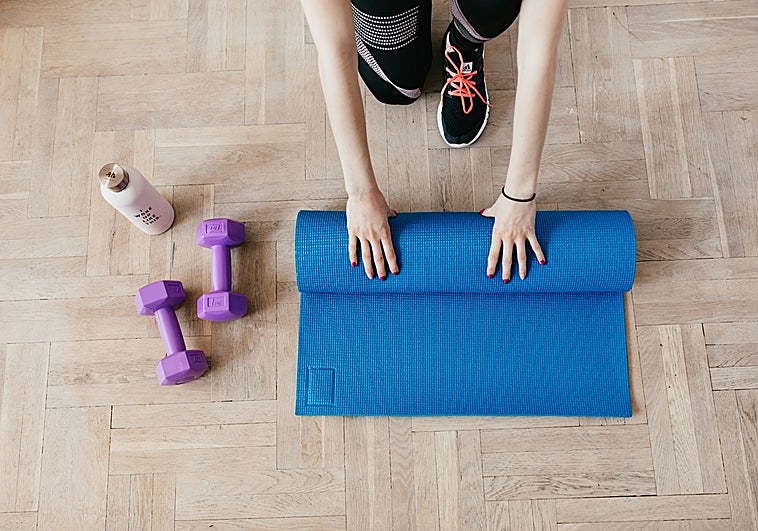 Monta tu gimnasio en casa con estos artículos