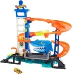 Imagen - Hot Wheels City Mordisco del tiburón Pista para Coches de Juguete