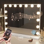 Imagen - Espejo maquillaje con luz y Bluetooth